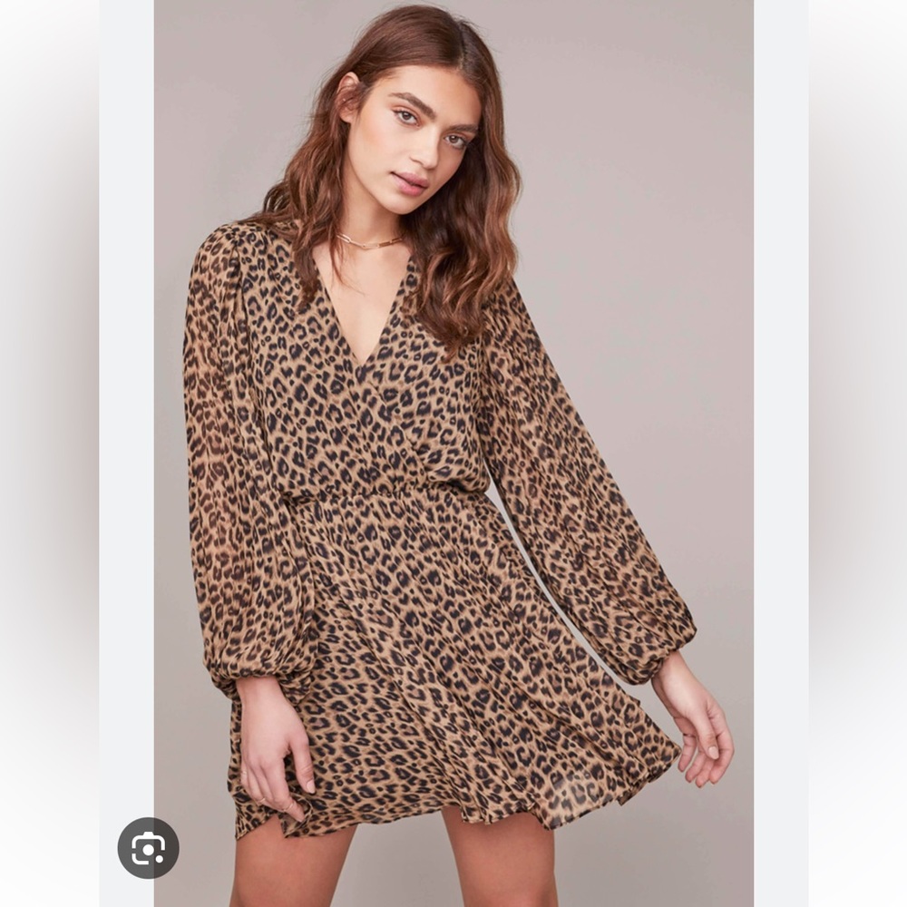 ASTR the label leopard dress